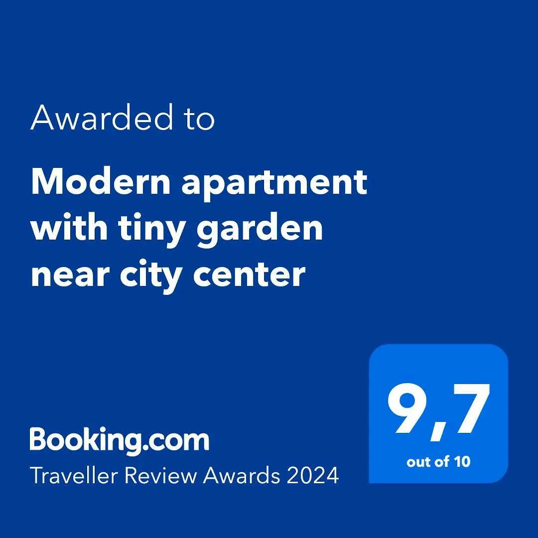 Modern Apartment With Tiny Garden Near City Center Vienna
